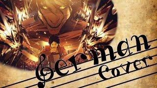 ~~ Attack on Titan ED 『Great Escape - Der Ausbruch』 feat. Aki Tominaga - German Fancover