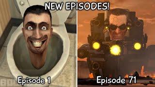 Skibidi Toilet 1 - 71 All Episodes (60 FPS REMASTERED) G - Man V6 REVENGE (Episode 77?)