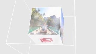 3D Cube Logo Web Search Premiere Pro | Free After Effects Templates
