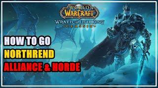 How to go to Northrend WoW Lich King (Alliance and Horde)