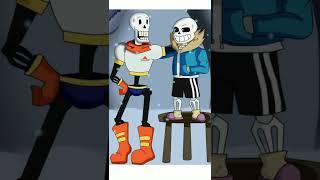 Санс и Папирус  #undertale #sans #андертейл