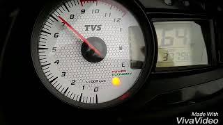 Top speed of tvs victor 2018