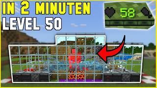 NEU! Beste XP Farm! Level 50 in 2 Minuten Minecraft Bedrock 1.21 XP FARM DEUTSCH