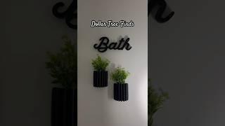 DOLLAR TREE WALL DECOR DIY, BLACK DECOR DIY #walldecor #diycrafts #diyhomedecor #diy #dollartree