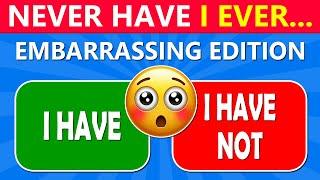 Never Have I Ever… EMBARRASSING Edition!  Quiz Madness 🫣