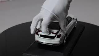 Demonstration on Diecast 1:18 BMW 750Li