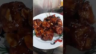How To Cook Honey Garlic Pork Ribs#asmr #food #cooking #trending #shorts #satisfying