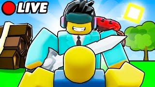 Roblox Bedwars Live Playing with Viewers Kit Giveaway  I'M BACK 