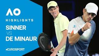 Jannik Sinner vs Alex De Minaur | Quarter Final | Australian Open 2025 Extended Highlights 