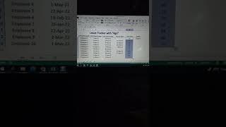 Number of Days Calculation | Ageing in Excel