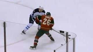 Vanek Goes Between the Legs then Roofs it vs Winnipeg