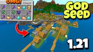 [God Seed] For Minecraft 1.21 Bedrock & PE | Seed Minecraft 1.21 | Minecraft Seeds