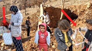 Restoration of hope: resistance of orphan girls, restoration of the cave in the mountain