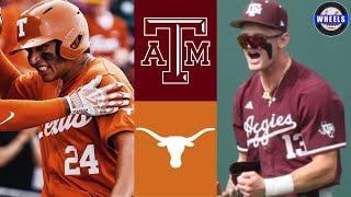Texas A&M vs #1 Texas (Exciting!) | G3 | 2025 College Baseball Highlights
