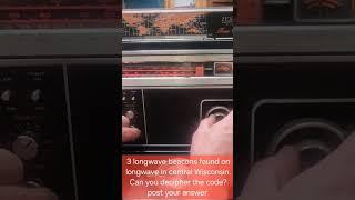 3 different longwave beacons found in Wisconsin. Can you identify them? Please post your answers.
