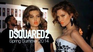 DSQUARED2 Spring 2014 Backstage ft Lindsey Wixson, Catherine McNeil | MODTV