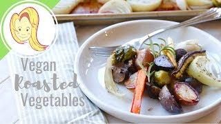 (Vegan) Roasted Fall Vegetables in a New Kitchen