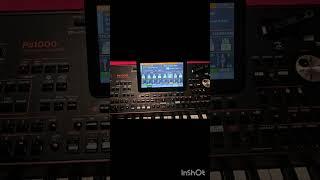 Set korg pa1000 Manual 2024