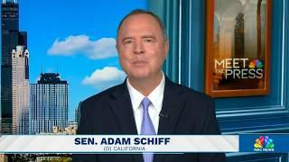Schiff Hits Back at Donald Trump, Live on Meet the Press
