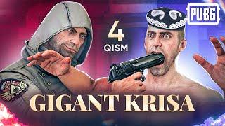 PUBG - GIGANT KRISA SARGUZASHTLARI #4 • GIGANT KRISA O'ZBEKCHA DUBLYAJ PRIKOL 2023