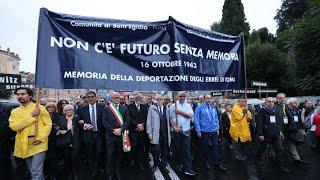 La memoria della deportazione degli ebrei romani il 15 ottobre alle ore 19,45 al Portico d'Ottavia