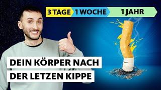 Das passiert, wenn du aufhörst zu rauchen – nach Stunden, Tagen, Jahren | Quarks