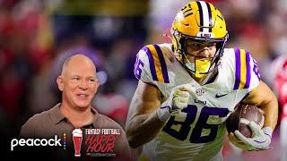 TEs Mason Taylor, Elijah Arroyo could see field in Year 1 | Fantasy Football Happy Hour | NFL on NBC