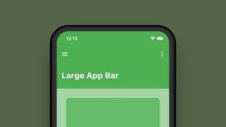  Medium & Large APPBAR • Flutter Tutorial 