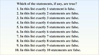 Can You Solve The Mind-Twisting Logical List Riddle?