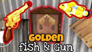 Ice Scream 3 - How To Find Golden Fish  & Get Golden Revolver 