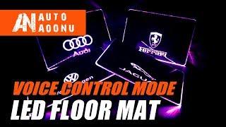 AcrylicLed Foot Mats — Led Floor Mats —  Voice Control Model