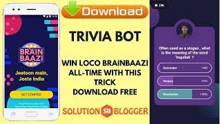 Answer for || LOCO || BrainBaazi || WIN LOCO QUIZ 100% WITH PROOF || Win LOCO