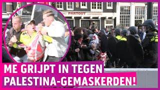 Palestina-aanhangers verstoren 7 oktober-herdenking!