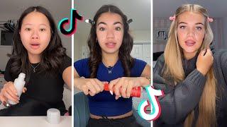 Makeup Tutorial Tiktok Compilation - GRWM  ( Get Ready With Me ) ️(Skincare, Makeup, Outfits) 1134