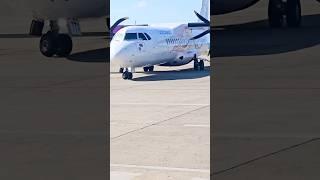 Caribbean Airlines ATR 72-600 | CLOSE UP! #aviation #atr72 #caribbeanairlines #tgpy #gnd #shorts