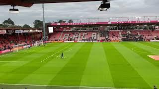 Pre-match @ The Vitality Stadium - Dean Court, Bournemouth, Saturday 25th February 2023