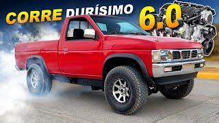 SWAP V8 LS 6.0 en NISSAN D21 4x4 JALA DURÍSIMO