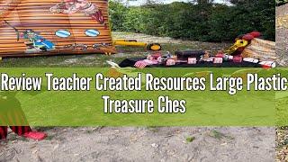 Review Teacher Created Resources Large Plastic Treasure Chest Classroom Rewards Pirate Party Goody B