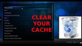 Kodi/Xbmc: Clear Cache