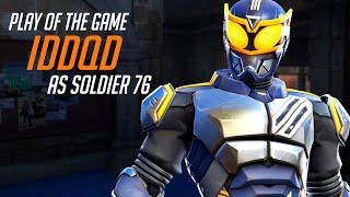 IDDQD SOLDIER 76 - INSANE TRACKING! POTG! [ OVERWATCH 2 OP 500 SEASON 5 ]