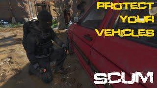 SCUM | Learn the Top Vehicle Protection Tips