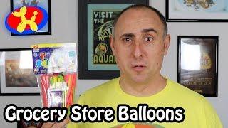 Grocery Store Balloon Challenge