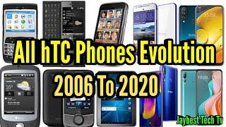 All hTC phones evolution 2006 To 2020