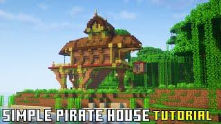 Minecraft: Simple Pirate House - Tutorial