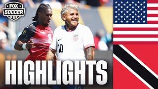 United States vs. Trinidad and Tobago Concacaf Gold Cup Highlights | FOX Soccer