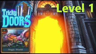 Tricky Doors Magic World Level 1 Walkthrough