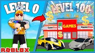 I Built A Level 999,999 GameStop Company Tycoon In Roblox