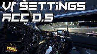 Assetto Corsa Competizione VR Updated Settings