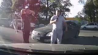 Последние секунды жизни мотоциклиста в Новосибирске (06.07.2017)