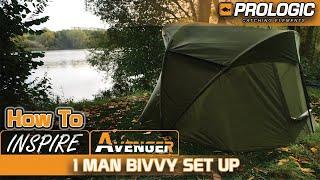 Prologic Inspire & Avenger 1 Man Bivvies, How To Set Up - Carp Fishing